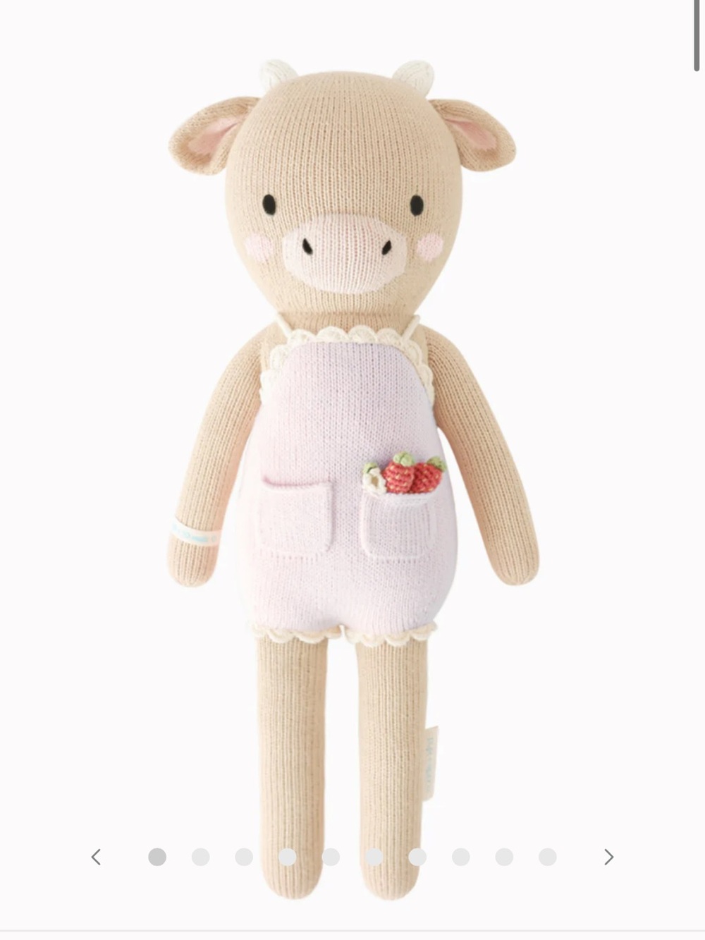 Brand New Ava The Cow Cuddle & Kind 20” Doll